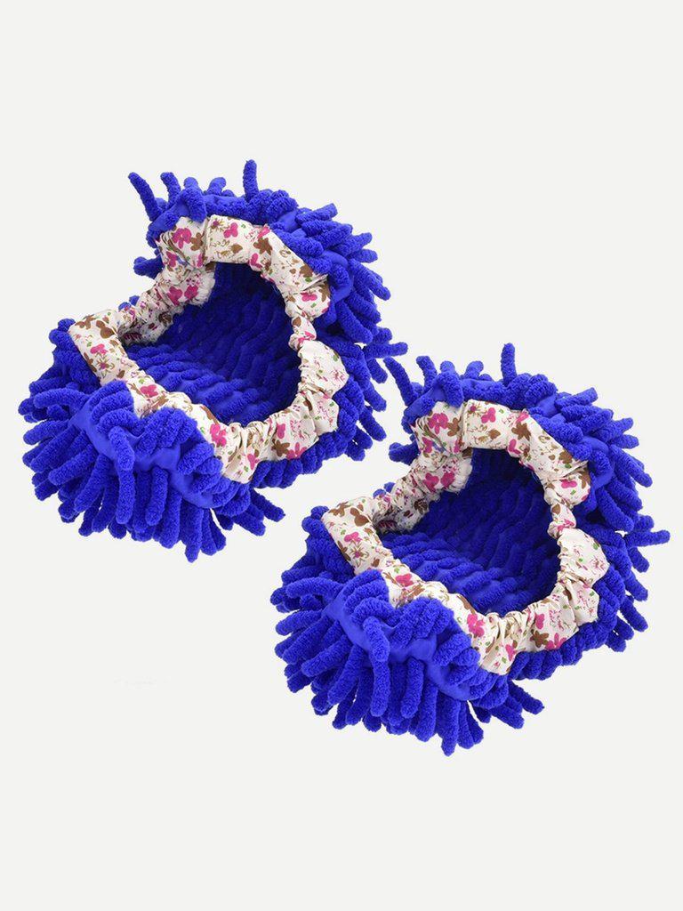 Chenille Mop Slippers-others-Des Mess