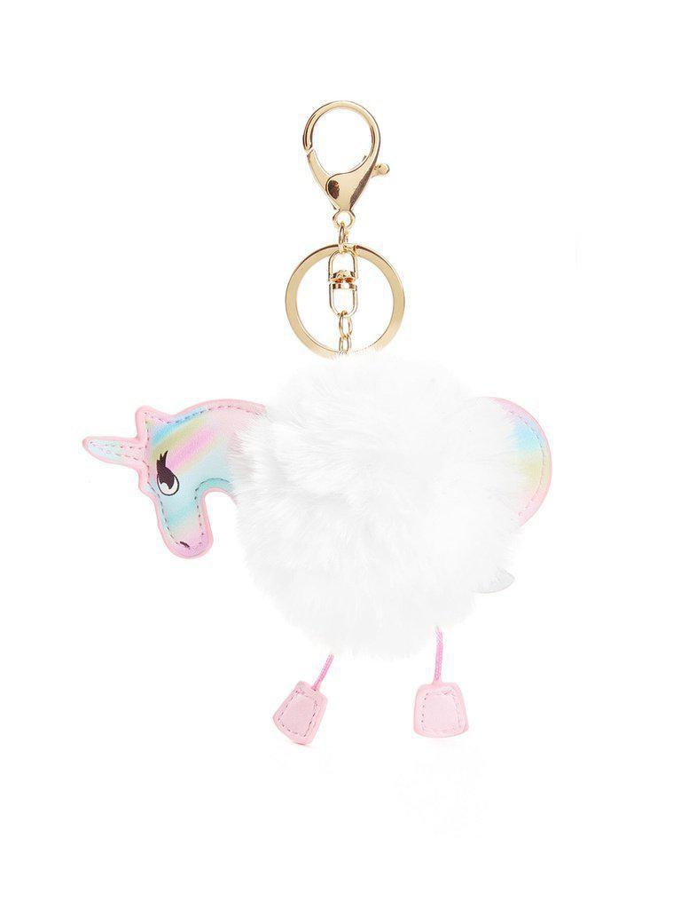 Unicorn & Pom Keychain-others-Des Mess
