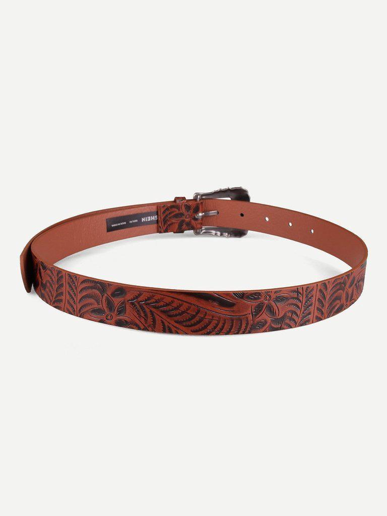 Eyelet Detail Western Belt-accessories-Des Mess