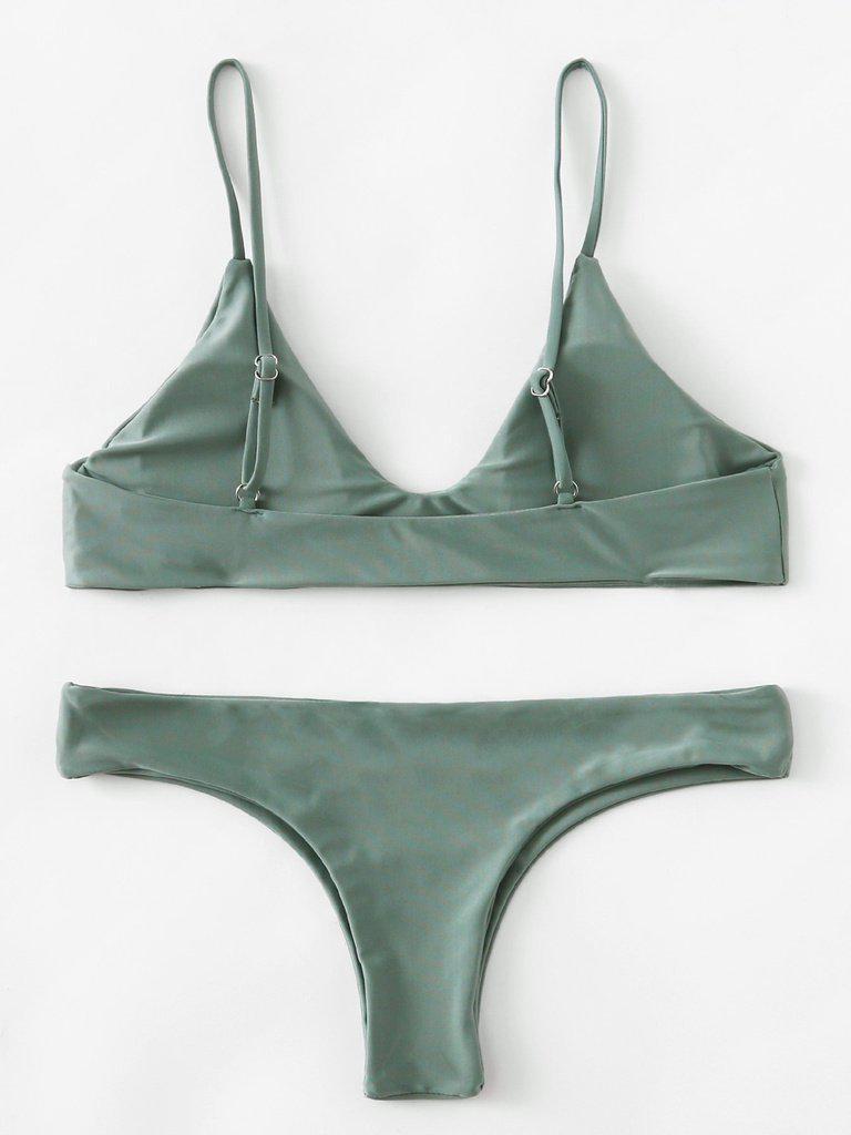 Adjustable Strap Bikini Set-swimwear-Des Mess