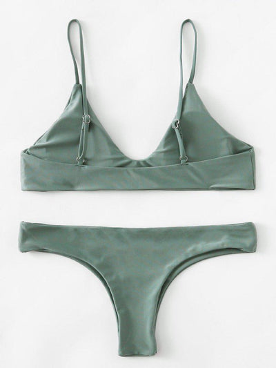 Adjustable Strap Bikini Set-swimwear-Des Mess