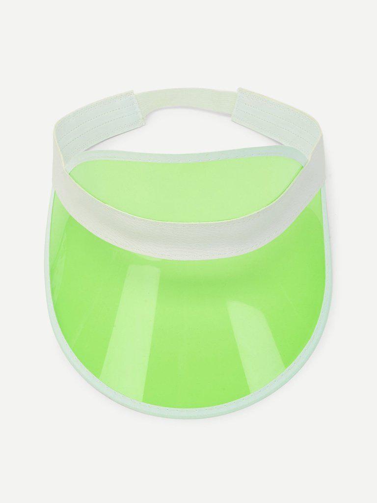 Clear Brim Visor Hat-accessories-Des Mess