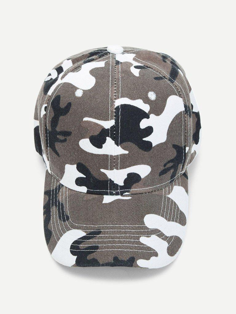 Camouflage Baseball Cap-accessories-Des Mess