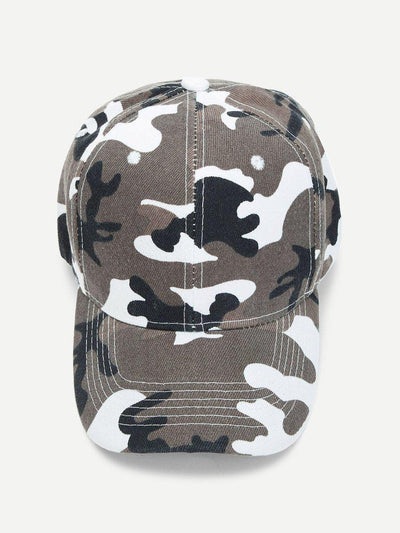 Camouflage Baseball Cap-accessories-Des Mess