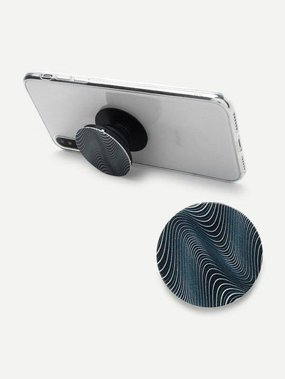 Lines Print Gasbag Phone Holder-others-Des Mess