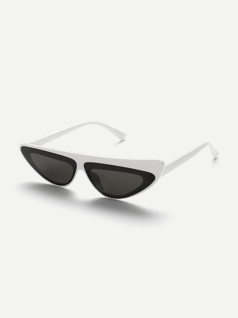 Contrast Frame Sunglasses-accessories-Des Mess