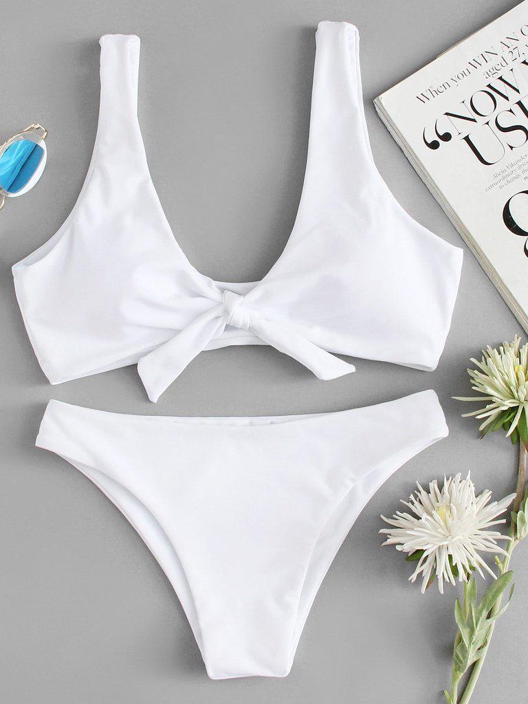 Knot Bikini Set-swimwear-Des Mess