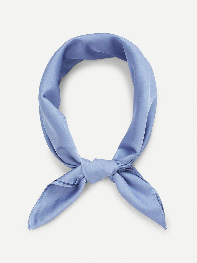 Plain Satin Bandana-accessories-Des Mess