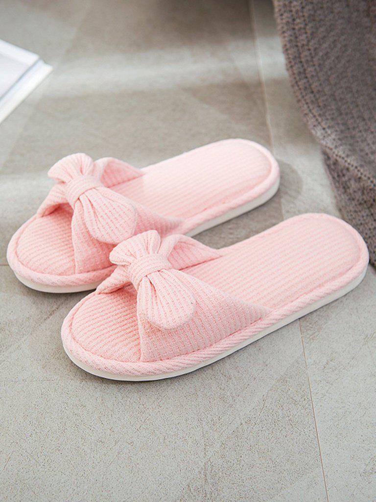 Bow Tie Slippers-shoes-Des Mess