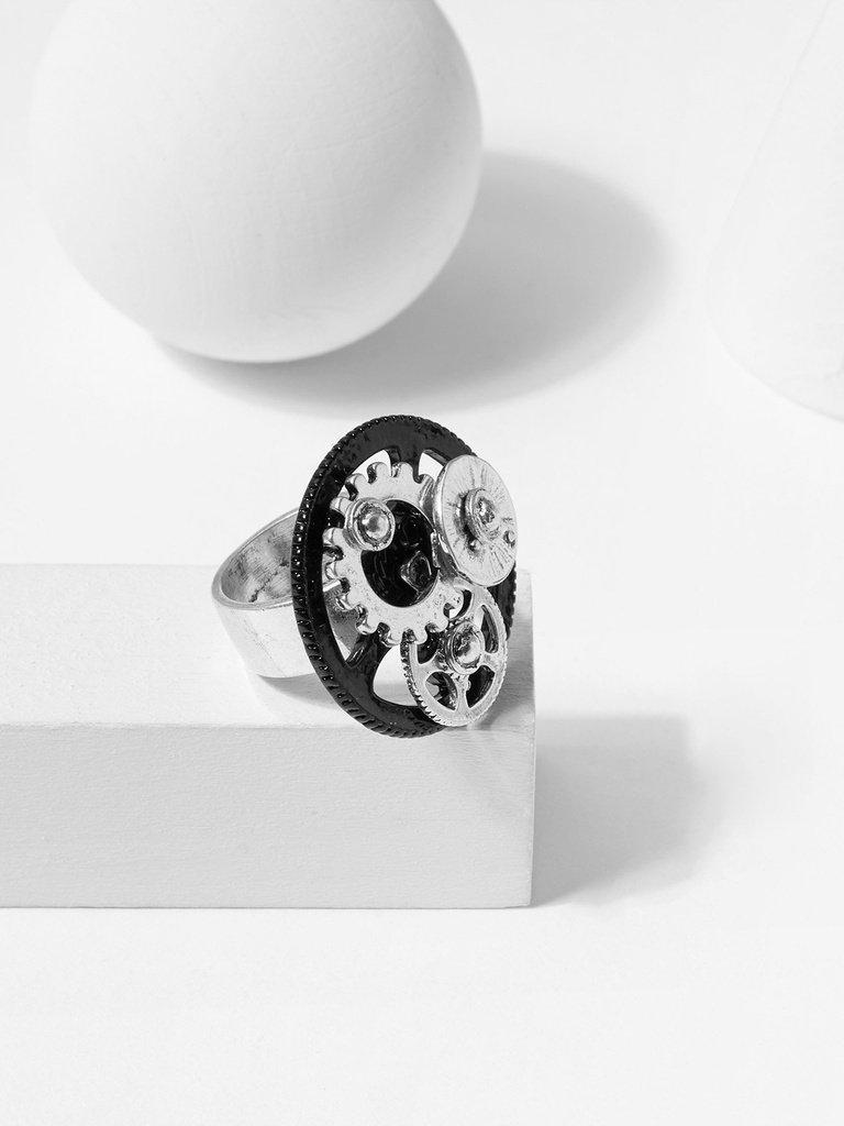 Gear Design Ring-jewelry-Des Mess