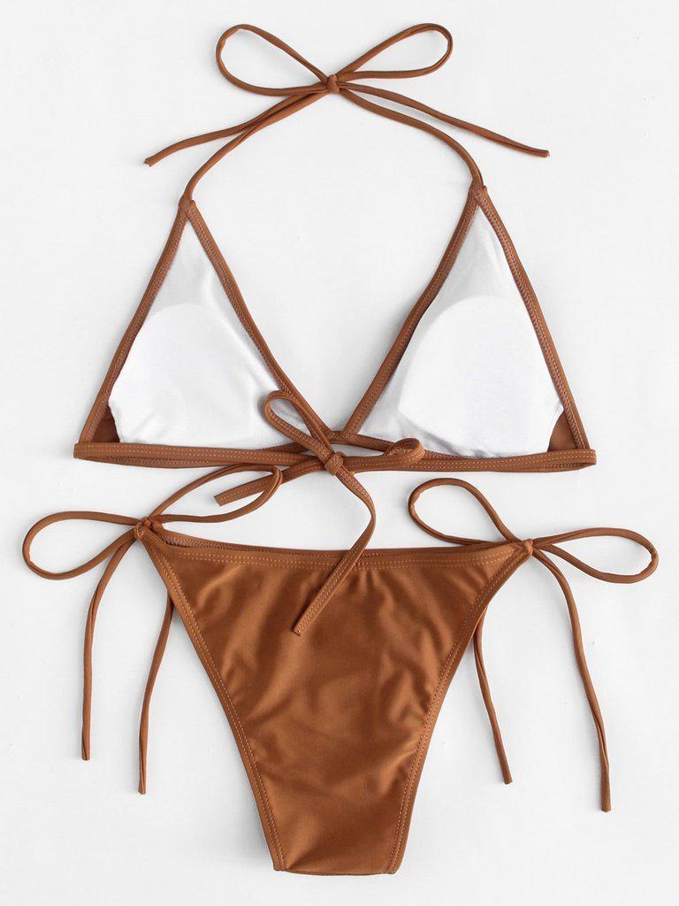 Self Tie Bikini Set-swimwear-Des Mess