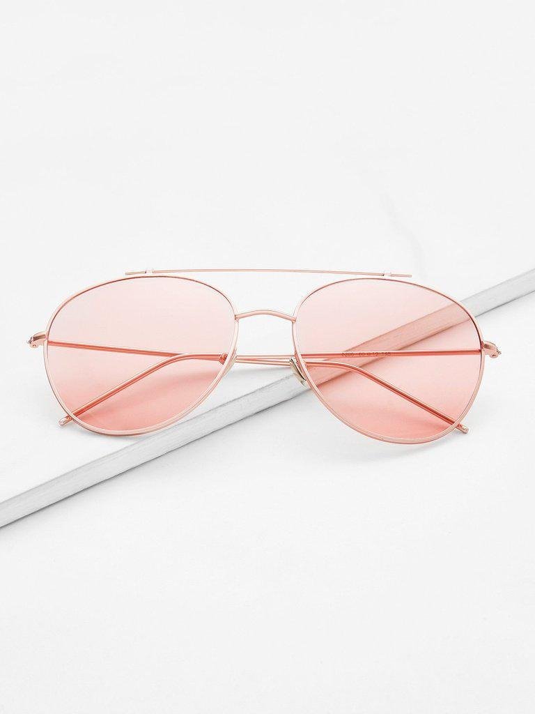 Top Bar Aviator Sunglasses-accessories-Des Mess
