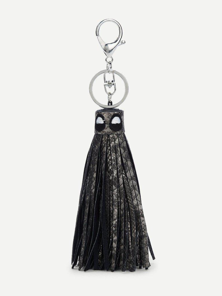 Eye Embroidery Tassel Keychain-others-Des Mess