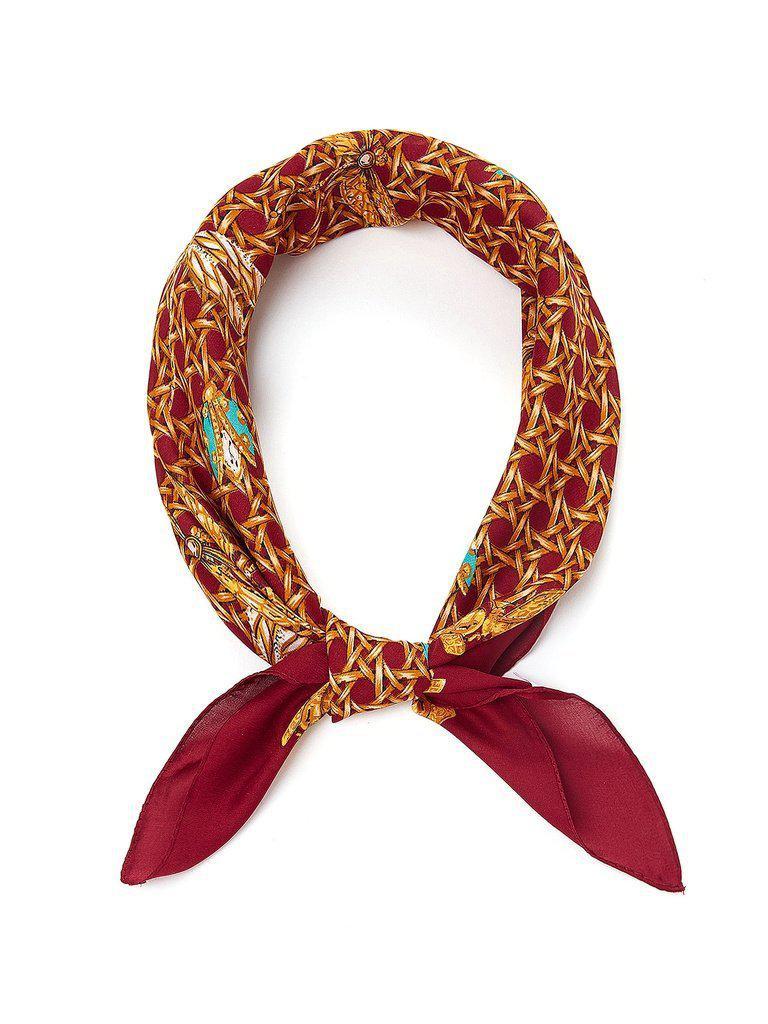 Insect Print Bandana Scarf-accessories-Des Mess
