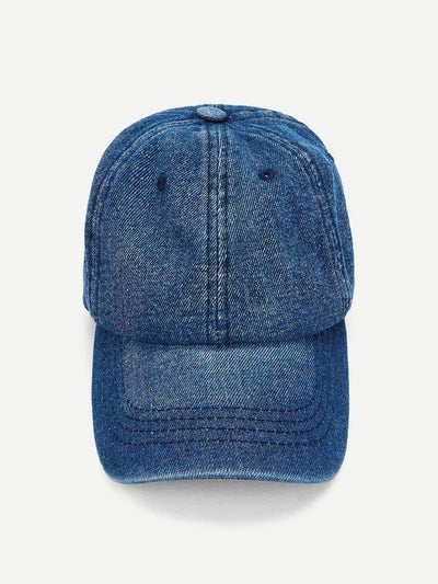 Denim Baseball Cap-accessories-Des Mess