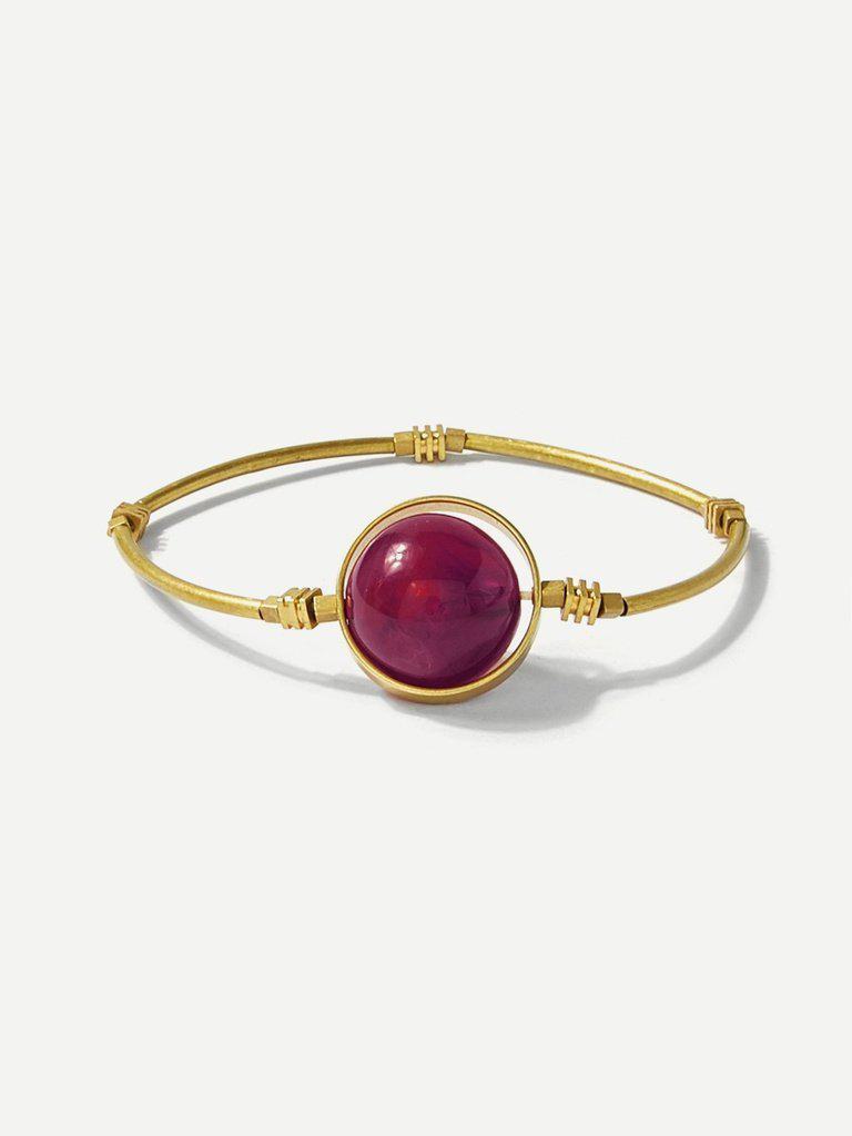 Ball Inlay Bracelet--Des Mess