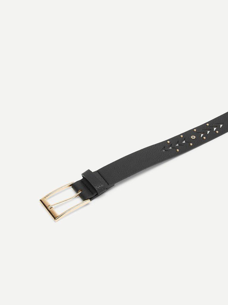Metal Buckle Hollow Out Belt-accessories-Des Mess