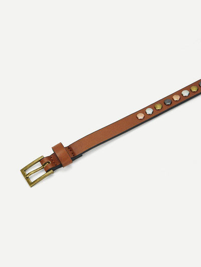 Stud Decorated Belt-accessories-Des Mess