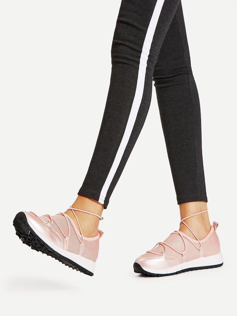 Net Surface Low Top Sneakers-shoes-Des Mess
