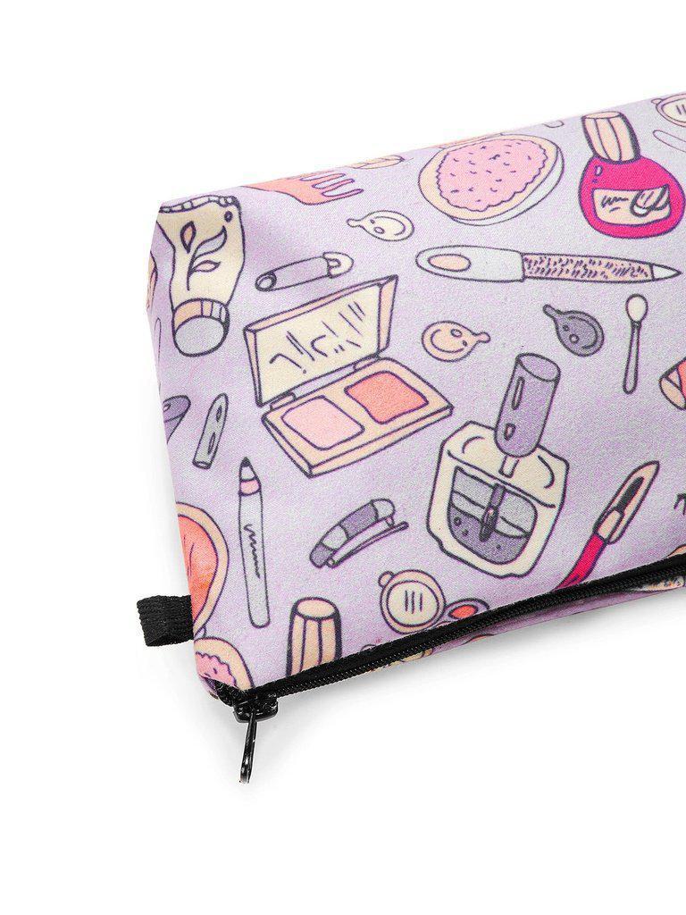 Cosmetic Tool Print Makeup Bag-makeup-Des Mess