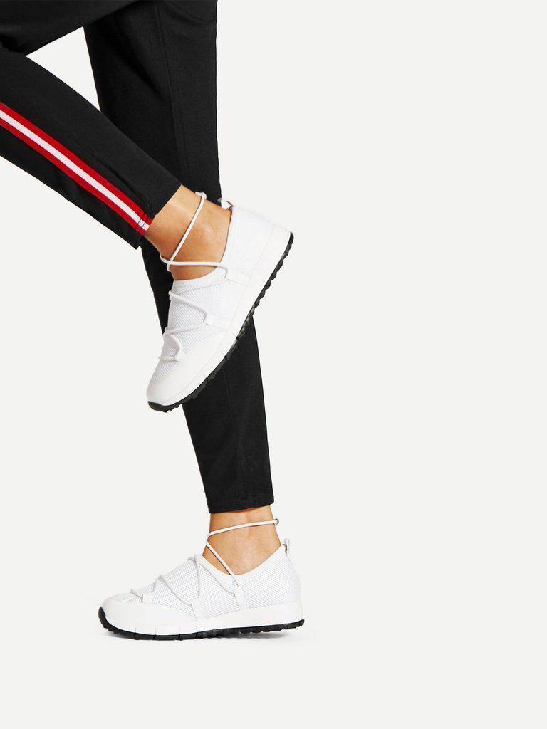 Net Surface Low Top Sneakers-shoes-Des Mess