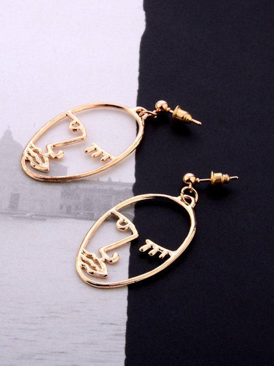 Open Face Drop Earrings-jewelry-Des Mess