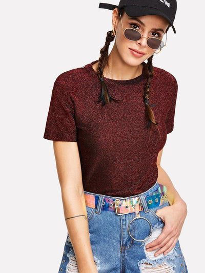 Ring Decorated Iridescent Belt-accessories-Des Mess