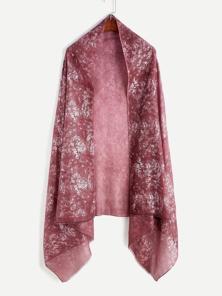 Raw Edge Lightweight Scarf-accessories-Des Mess