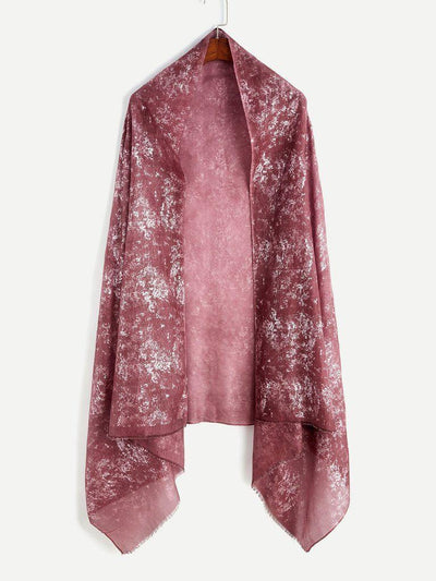 Raw Edge Lightweight Scarf-accessories-Des Mess