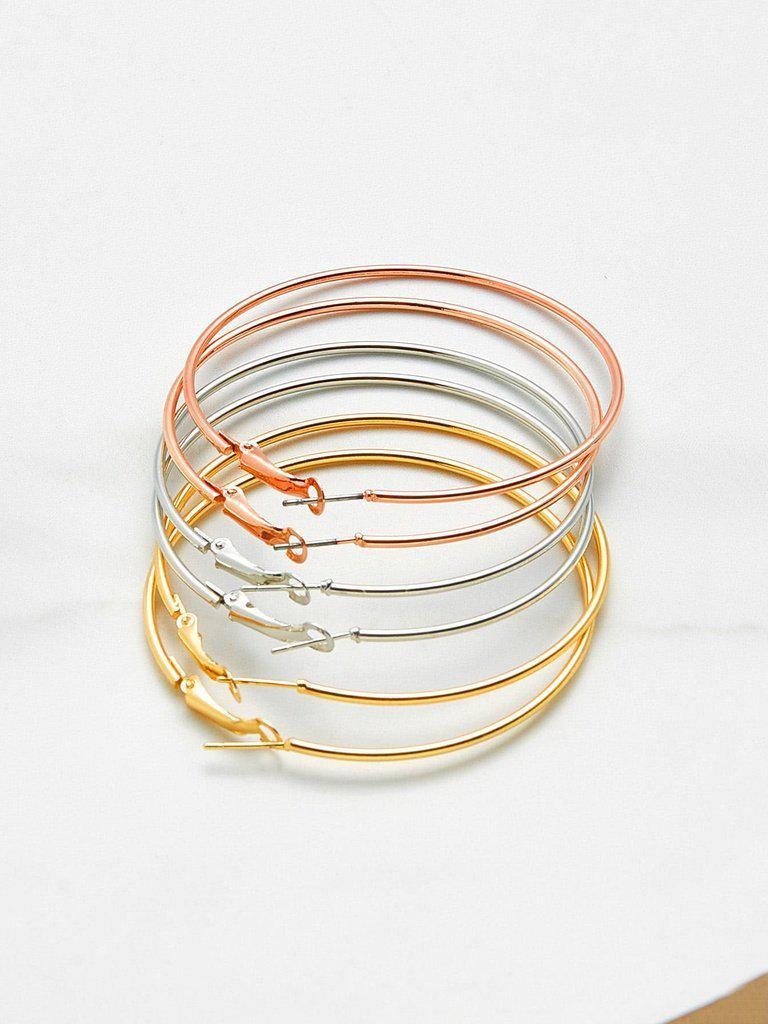 Extra Large Hoop Earring Set-jewelry-Des Mess