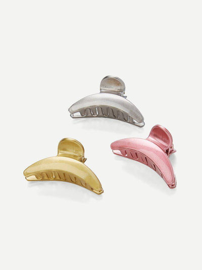 Mixed Color Hair Clip 3Pcs-hair-Des Mess