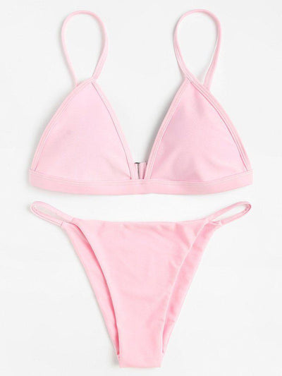 Triangle Beach Bikini Set-swimwear-Des Mess