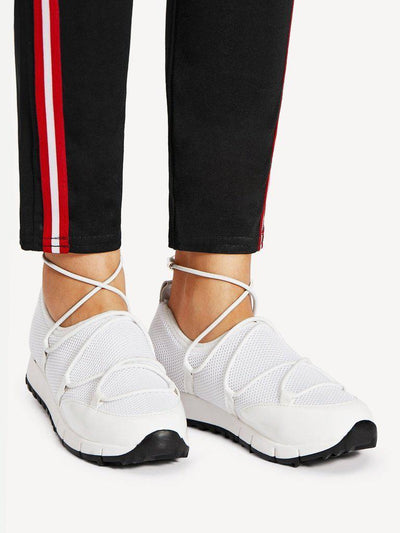 Net Surface Low Top Sneakers-shoes-Des Mess