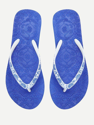 Porcelain Flip Flops-shoes-Des Mess