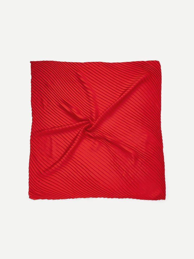 Simple Pleated Bandana-accessories-Des Mess