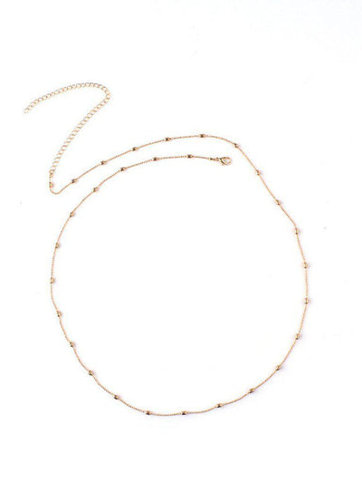 Beaded Detail Waist Chain-jewelry-Des Mess