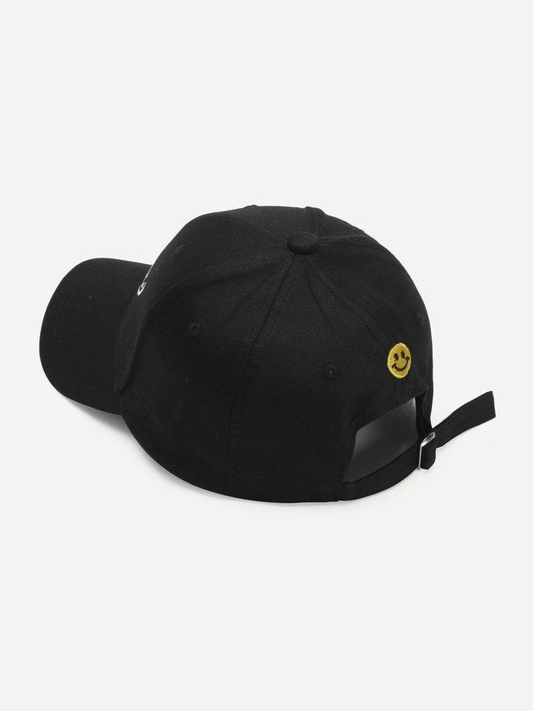 Embroidered Letter Baseball Cap-accessories-Des Mess