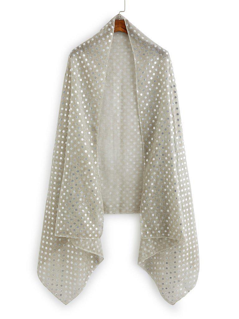 Polka Dot Scarf-accessories-Des Mess