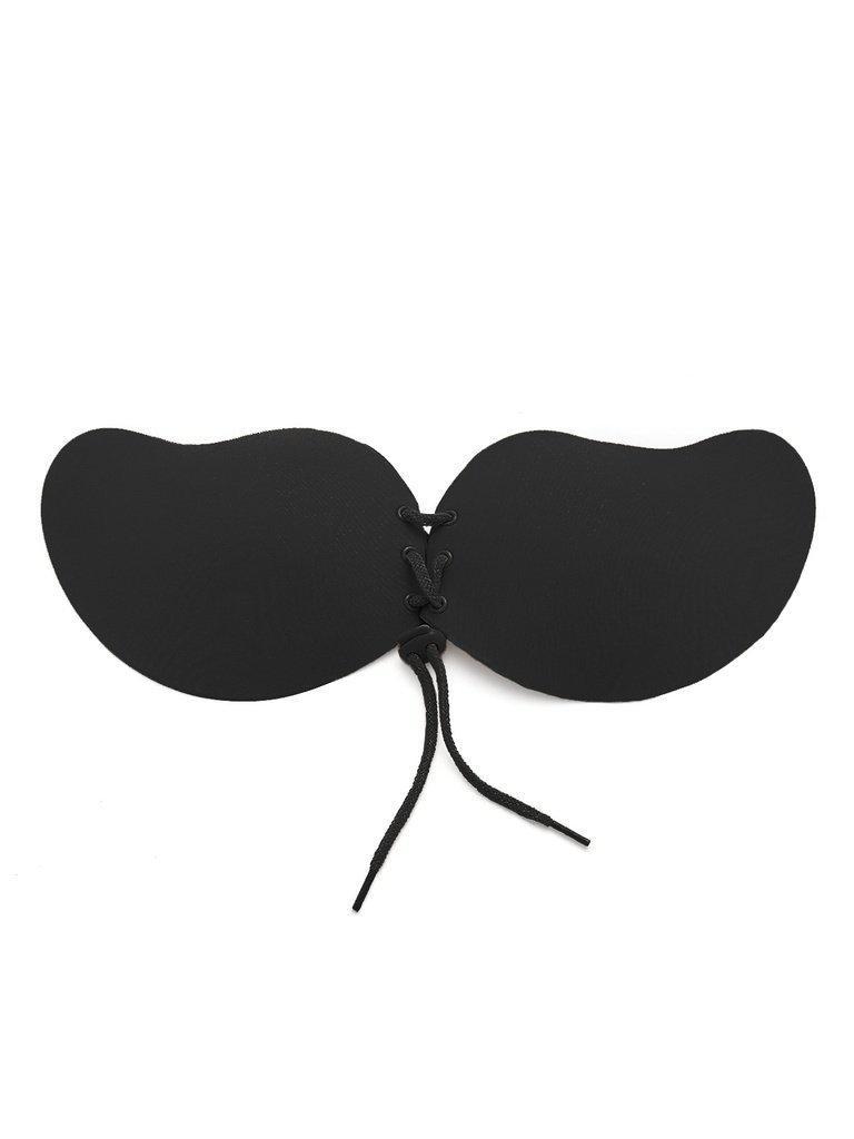 Seamless Lace Up Push Up Self Adhesive Bra-lingerie-Des Mess