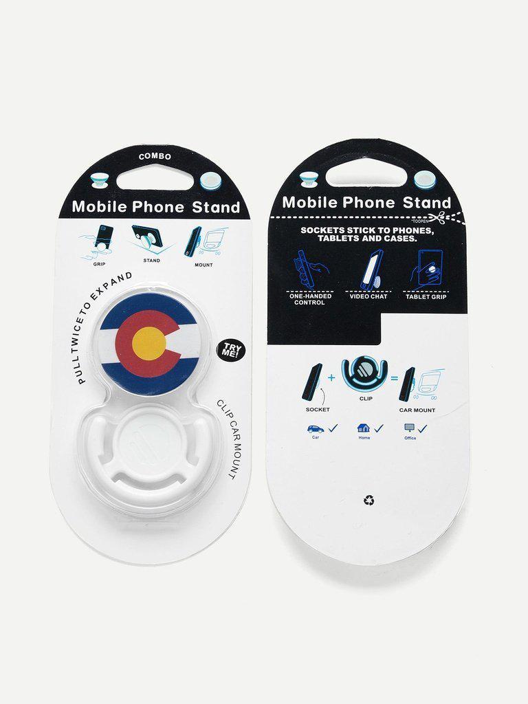 Color Block Gasbag Phone Holder-others-Des Mess