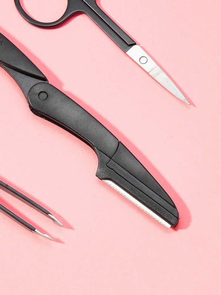 Self Grooming Eyebrow Kit 6pcs-makeup-Des Mess
