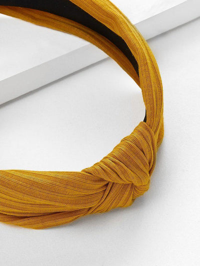 Knot Design Wide Headband-hair-Des Mess