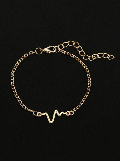 Mental Decorate Chain Bracelet--Des Mess