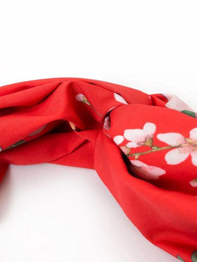 Floral Print Turban Headband-hair-Des Mess