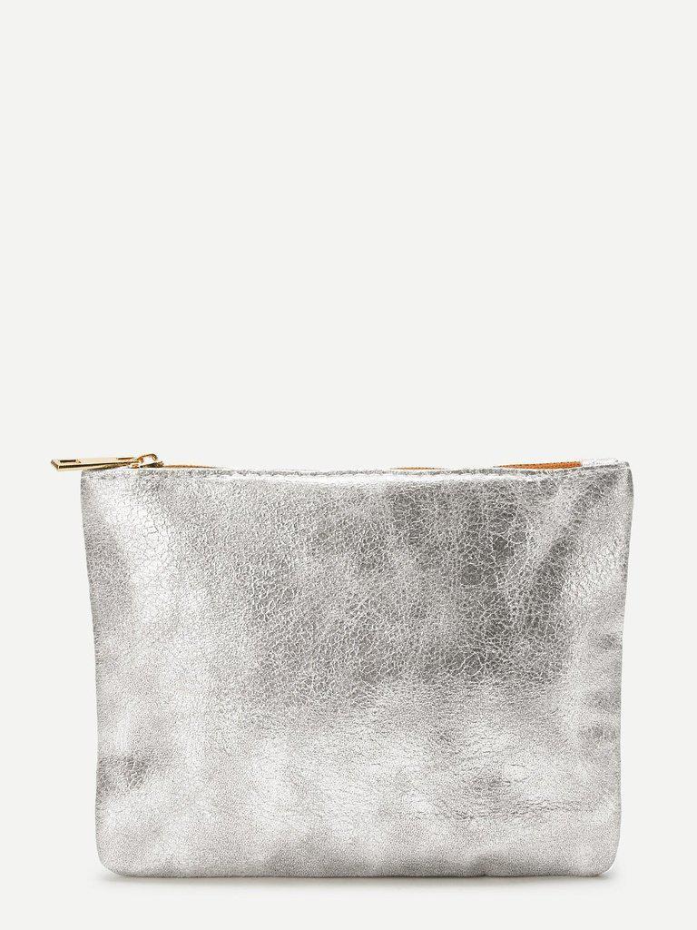 Metallic Makeup Bag-makeup-Des Mess