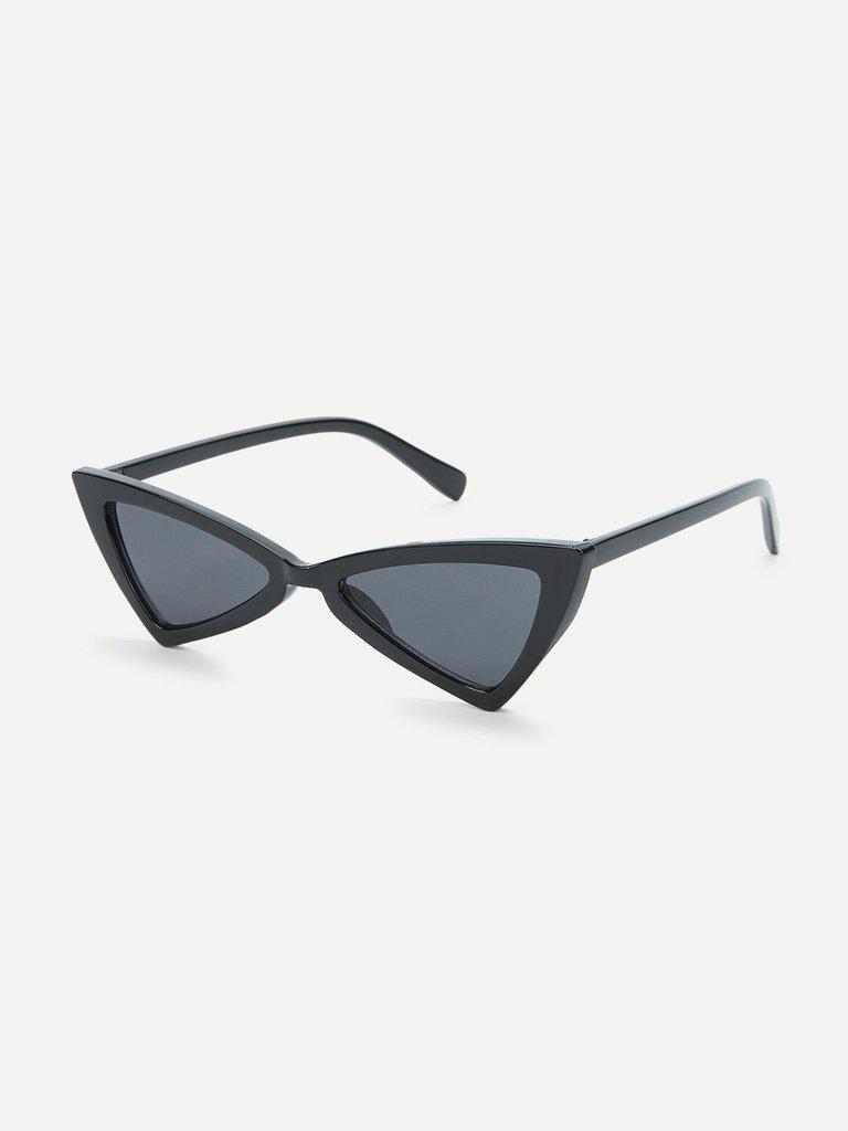 Triangle Design Mirror Lens Sunglasses-accessories-Des Mess