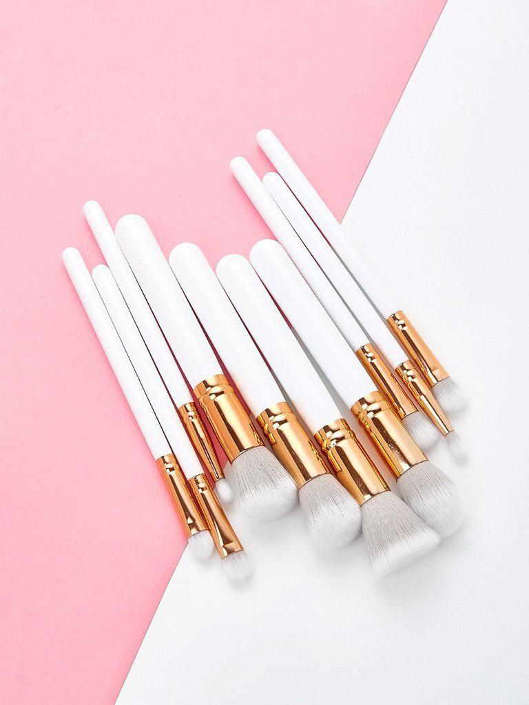 Delicate Cosmetic Brush 10pcs-makeup-Des Mess