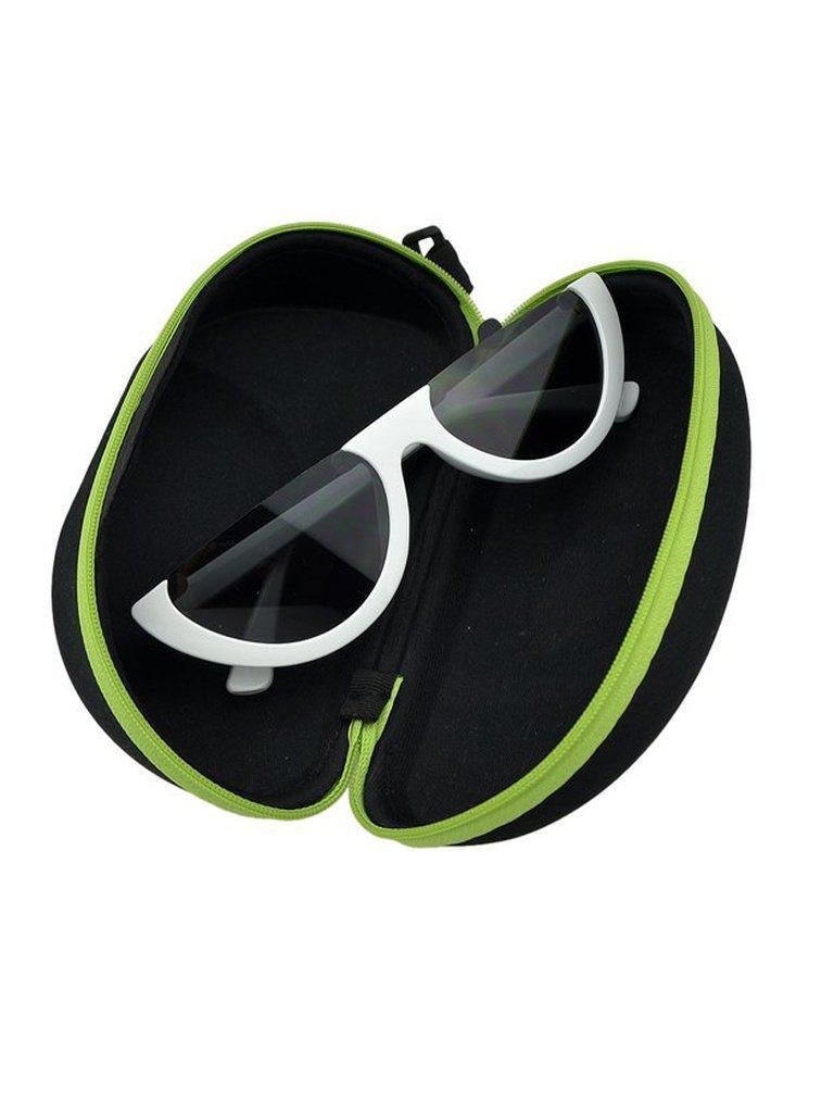 Whitegray Half-Frame Sunglasses-accessories-Des Mess