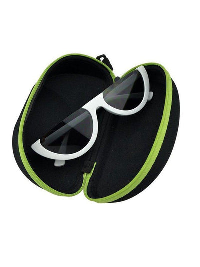 Whitegray Half-Frame Sunglasses-accessories-Des Mess