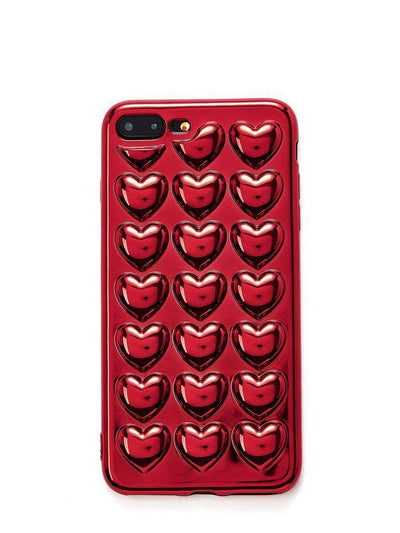 Heart Pattern iPhone Case-others-Des Mess